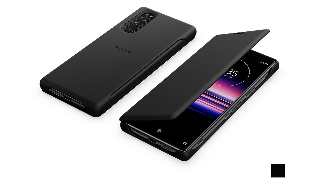 Xperia 5 Style Cover Leather（SCLJ10）